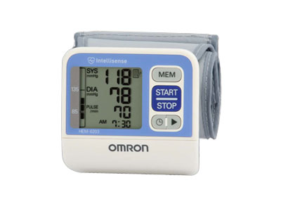 Máy đo huyết áp cổ tay Omron Hem 6203