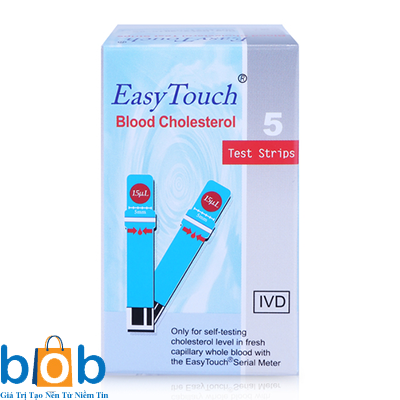 Que thử mỡ máu, cholesterol cho máy đo Easy Touch GCU ET322